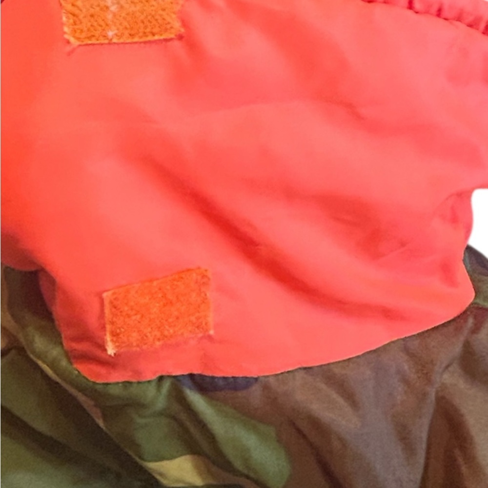 Vintage Winchester Reversible Camo Blaze Orange Vest Mens M Hunting - Picture 7 of 14